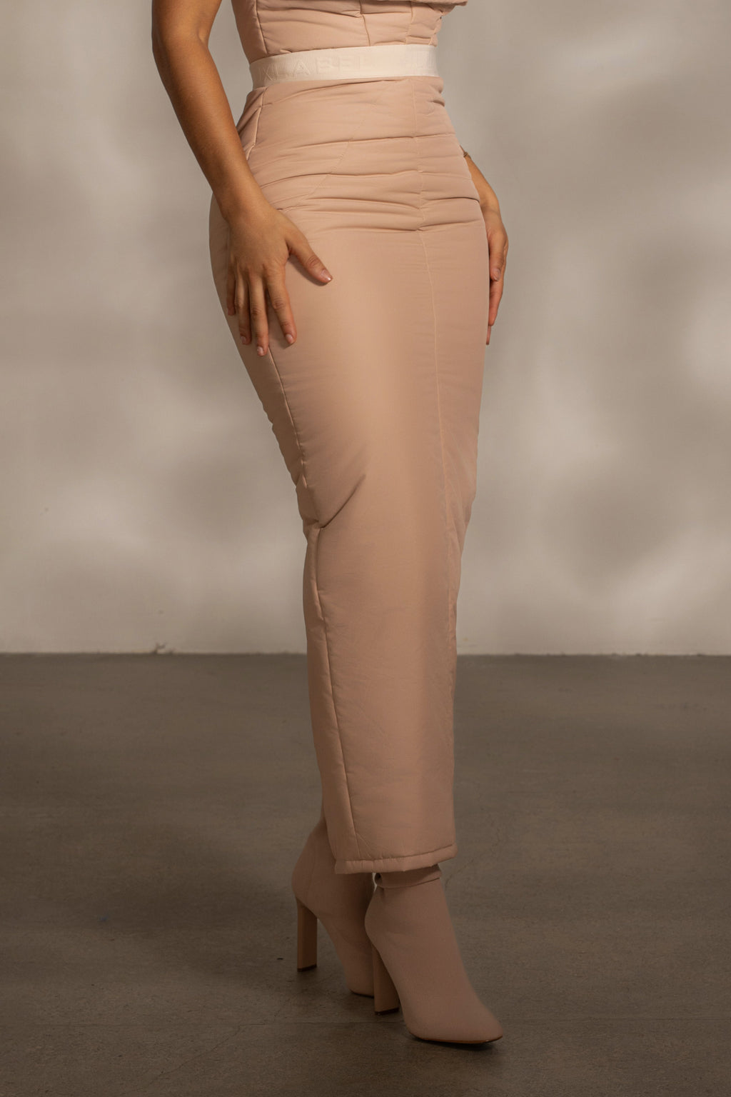 Beige Addyson Skirt Set
